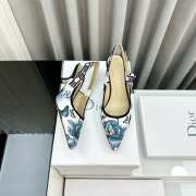 Uubags | Dior J'Adior Slingback Flat Blue Multicolor 6.5cm - 1