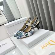 Uubags | Dior J'Adior Slingback Flat Blue Multicolor 6.5cm - 5