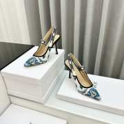 Uubags | Dior J'Adior Slingback Flat Blue Multicolor 9.5cm - 1