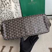 Uubags | Goyard Gray Dog Bag In Black 27x15x33.5cm - 4