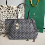 Uubags | Goyard Gray Dog Bag In Grey 27x15x33.5cm - 1