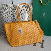 Uubags | Goyard Gray Dog Bag In Yellow 27x15x33.5cm - 1