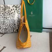 Uubags | Goyard Gray Dog Bag In Yellow 27x15x33.5cm - 3