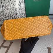 Uubags | Goyard Gray Dog Bag In Yellow 27x15x33.5cm - 2