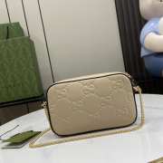 Uubags | Gucci GG Super Mini Shoulder Bag In Light Beige Leather 18x11x4cm - 6