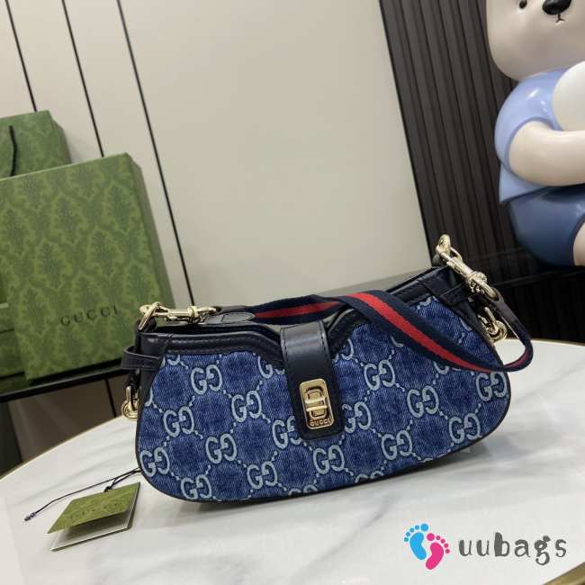 Uubags | Gucci GG Moon Side mini shoulder bag 24x12x5cm - 1