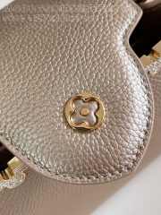 Uubags | Louis Vuitton M24583 Capucines Bag Metallic yellow 27x18x9cm - 5