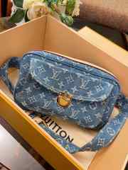 Uubags | Louis Vuitton Monogram Denim Belt Bag 24x15x6.5cm - 6