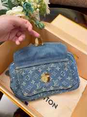 Uubags | Louis Vuitton Monogram Denim Belt Bag 24x15x6.5cm - 2