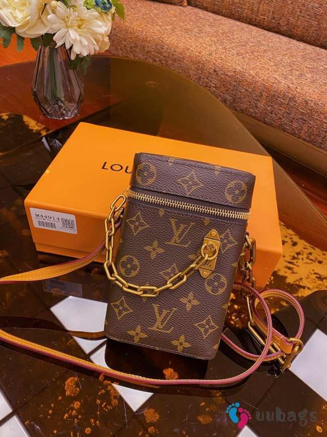 Uubags | Louis Vuitton Phone Box Monogram Legacy Brown 10.5x17x5cm - 1