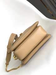 Uubags | Bvlgari Serpenti Reverse Top Handle Beige 20x14x10cm - 5