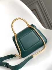 Uubags | Bvlgari Serpenti Reverse Top Handle Green 20x14x10cm - 6