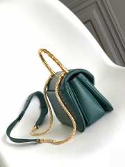 Uubags | Bvlgari Serpenti Reverse Top Handle Green 20x14x10cm - 5