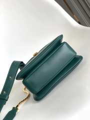 Uubags | Bvlgari Serpenti Reverse Top Handle Green 20x14x10cm - 2