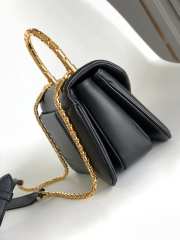 Uubags | Bvlgari Serpenti Reverse Top Handle Black 20x14x10cm - 6