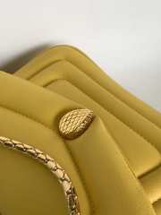 Uubags | Bvlgari Serpenti Reverse Bag In Yellow 22.5x15x7cm - 3