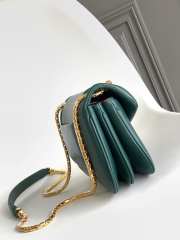 Uubags | Bvlgari Serpenti Reverse Bag In Green 22.5x15x7cm - 6