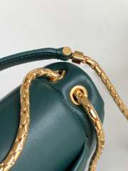 Uubags | Bvlgari Serpenti Reverse Bag In Green 22.5x15x7cm - 3