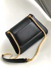 Uubags | Bvlgari Serpenti Reverse Bag In Black 22.5x15x7cm - 5