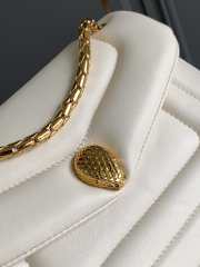 Uubags | Bvlgari Serpenti Reverse Bag In White 22.5x15x7cm - 3