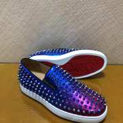 Uubags | Christian Louboutin Rollerboat Flat Vea Electric Blue/Purple Sneaker  - 6