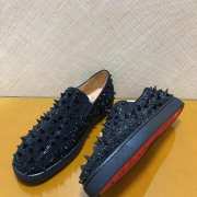 Uubags | Christian Louboutin Rollerboat Flat Vea Electric Black Sneaker - 5