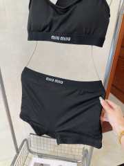 Uubags | Miu Miu swimsuit in black - 5