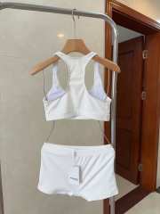 Uubags | Miu Miu swimsuit in white - 5