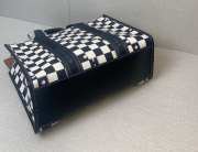 Uubags | Coach Smith Tote with Checkerboard Print Black 34x25x12.5cm - 5