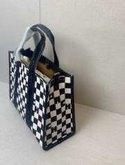 Uubags | Coach Smith Tote with Checkerboard Print Black 34x25x12.5cm - 4