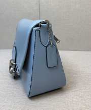 Uubags | Coach Soft Tabby Blue Shoulder Bag 26x16.5x9cm - 3