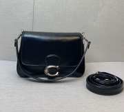 Uubags | Coach Soft Tabby Black Shoulder Bag 26x16.5x9cm - 1