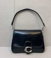 Uubags | Coach Soft Tabby Black Shoulder Bag 26x16.5x9cm - 3