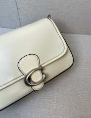 Uubags | Coach Soft Tabby Cream Shoulder Bag 26x16.5x9cm - 4