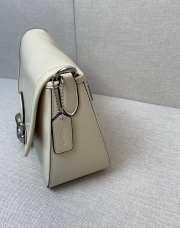 Uubags | Coach Soft Tabby Cream Shoulder Bag 26x16.5x9cm - 3