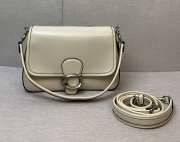 Uubags | Coach Soft Tabby Cream Shoulder Bag 26x16.5x9cm - 2