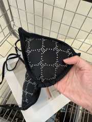 Uubags | Chanel black bikini B004 - 2