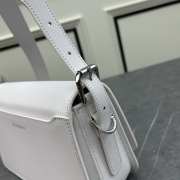 Uubags | Givenchy Medium 4G Crossbody bag in grained white leather 22.5x14x8cm - 3