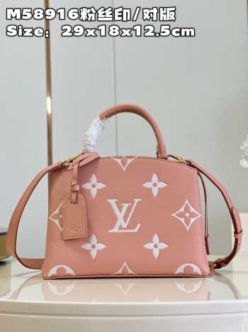 Uubags | Louis Vuitton M58916 Petit Palais Bag In Pink 29x18x12.5cm