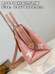 Uubags | Louis Vuitton M58916 Petit Palais Bag In Pink 29x18x12.5cm - 6