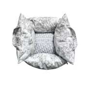 Uubags | Dior Dog Car Seat Bed 55x50cm - 6