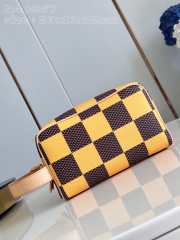 Uubags | Louis Vuitton N40567 Locker Dopp Kit Bag In Yellow 23x13x12cm - 2