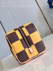 Uubags | Louis Vuitton N40567 Locker Dopp Kit Bag In Yellow 23x13x12cm - 6