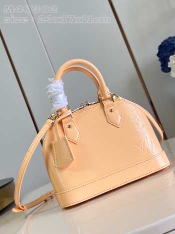 Uubags | Louis Vuitton M24597 Alma BB Bag In Beige 23.5x17.5x11.5cm