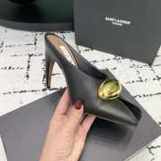 Uubags | Alaia Spike Jewel Mules In Black Calfskin 9cm - 5