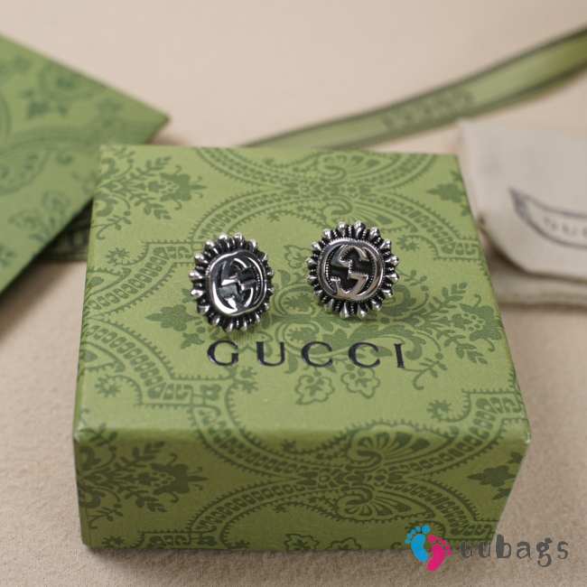 Uubags | Gucci Interlocking G logo earrings - 1