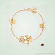 Uubags | Van Cleef & Arpels Frivole bracelet - 6