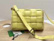 Uubags | Bottega Veneta Padded Cassette Soft Lambskin Leather Bag In Yellow 26x18x8cm - 1