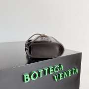 Uubags | Bottega Veneta Top handle Long Clutch Andiamo With Handle In Dark Brown 13x31x3cm - 6