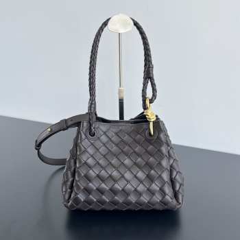 Uubags | Bottega Veneta Small Andiamo Parachute Bag In Fondant 21x17x16.5cm